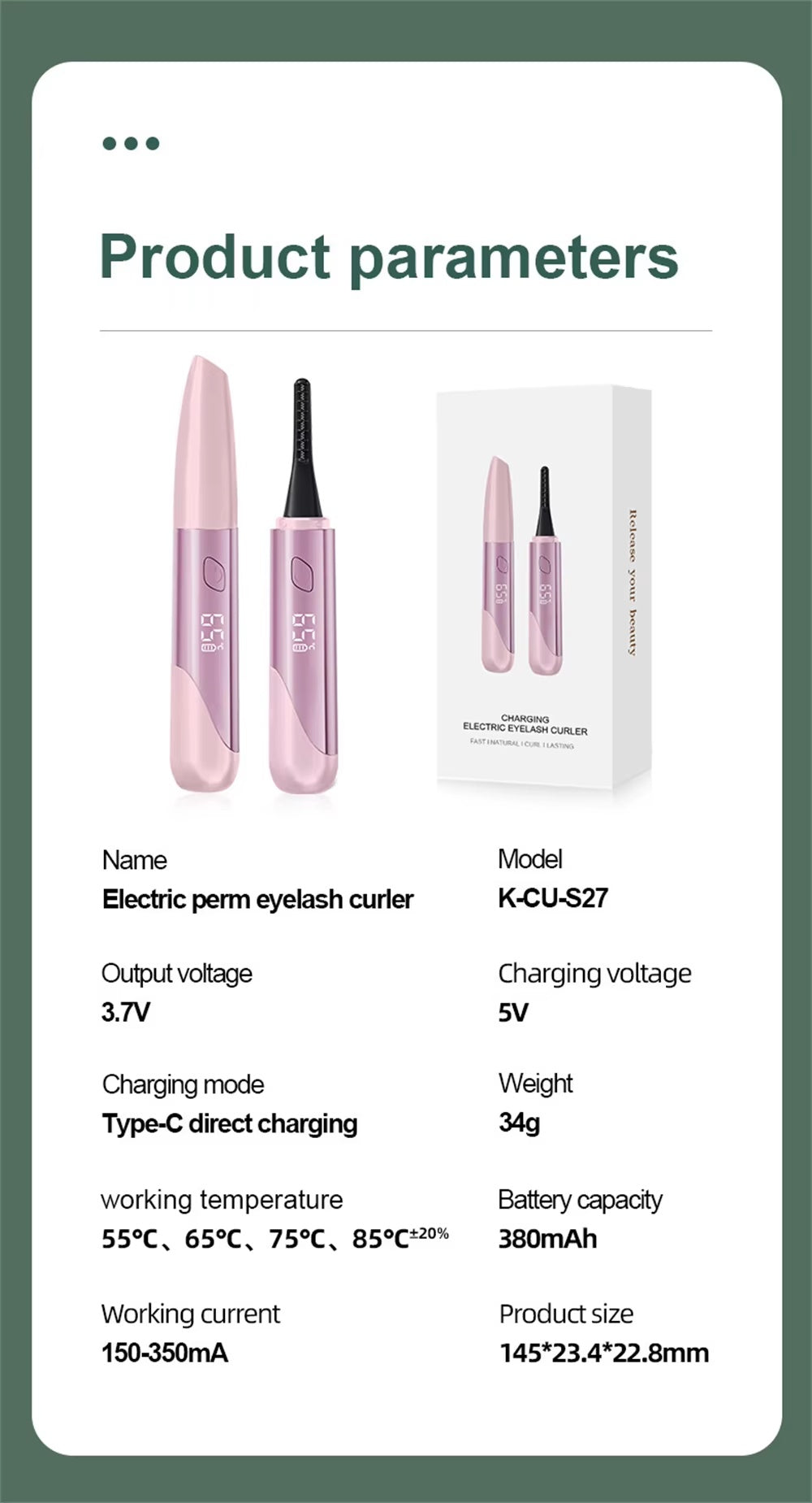 „Elektrische Wimpernzange – sanft & effektiv“