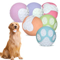 Zanivo Hundespielzeug-Bälle aus Gummi – 12 Stück, robust & zahnreinigend