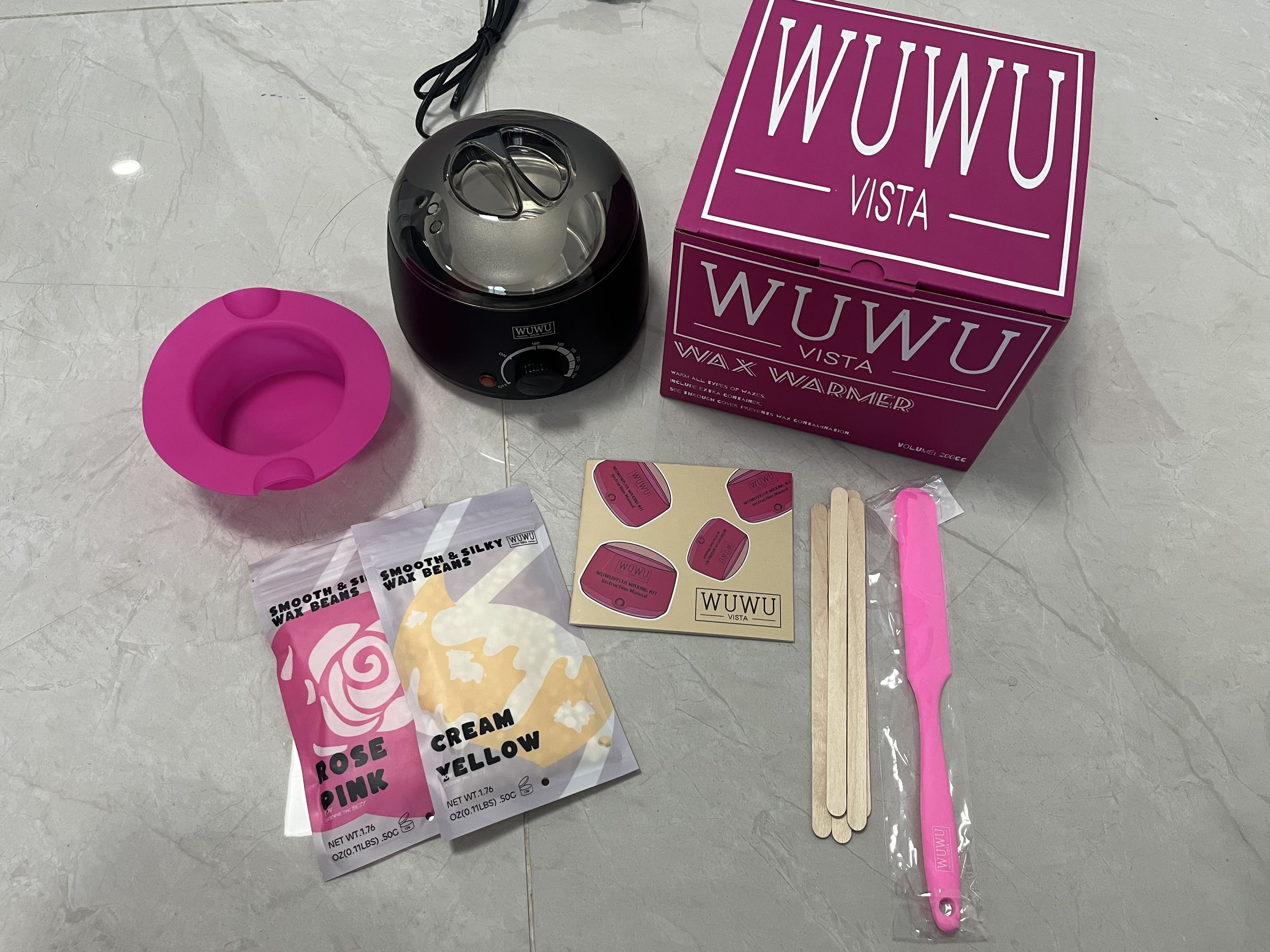 WUWUVISTA Waxing-Set (11 Teile)“
