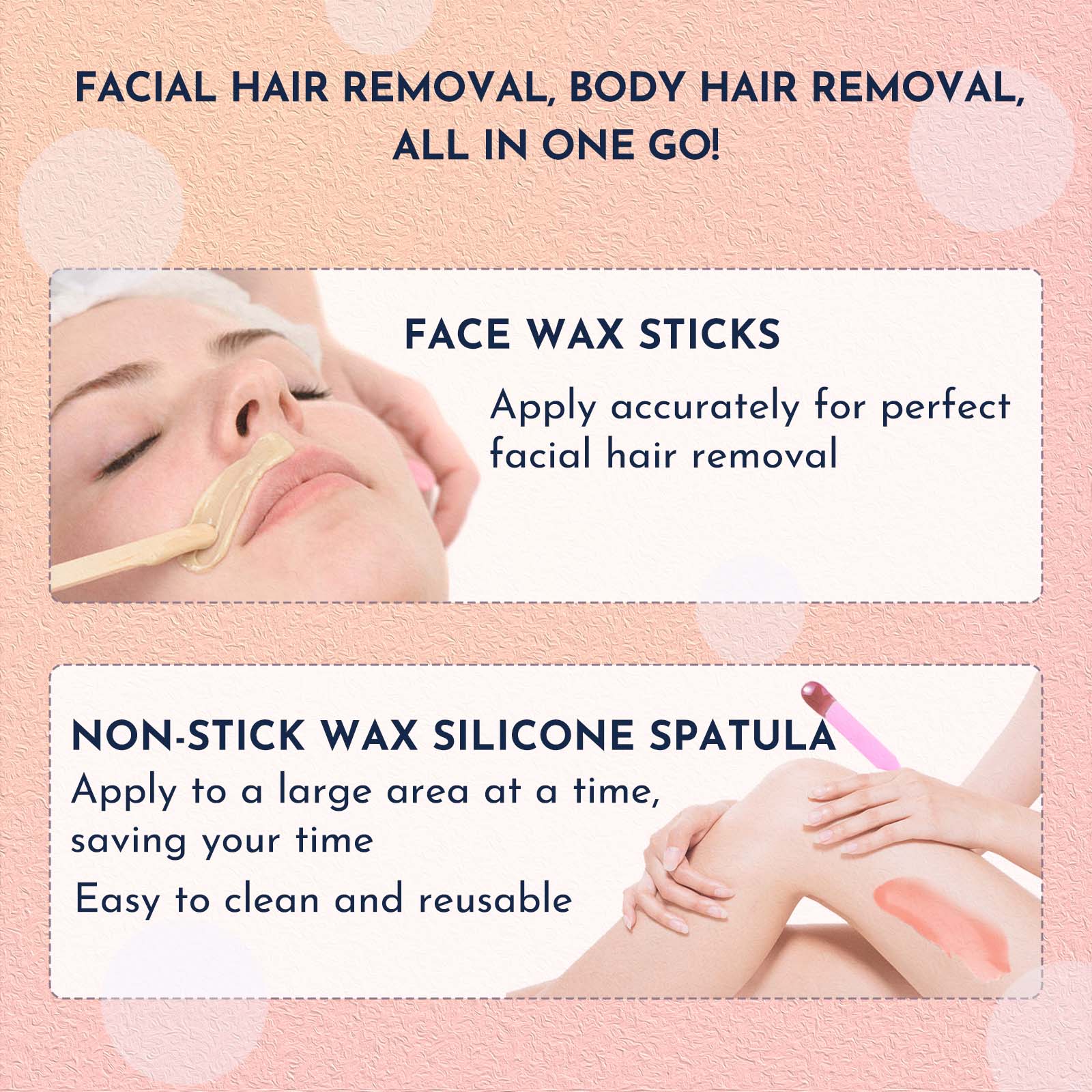 WUWUVISTA Waxing-Set (11 Teile)“