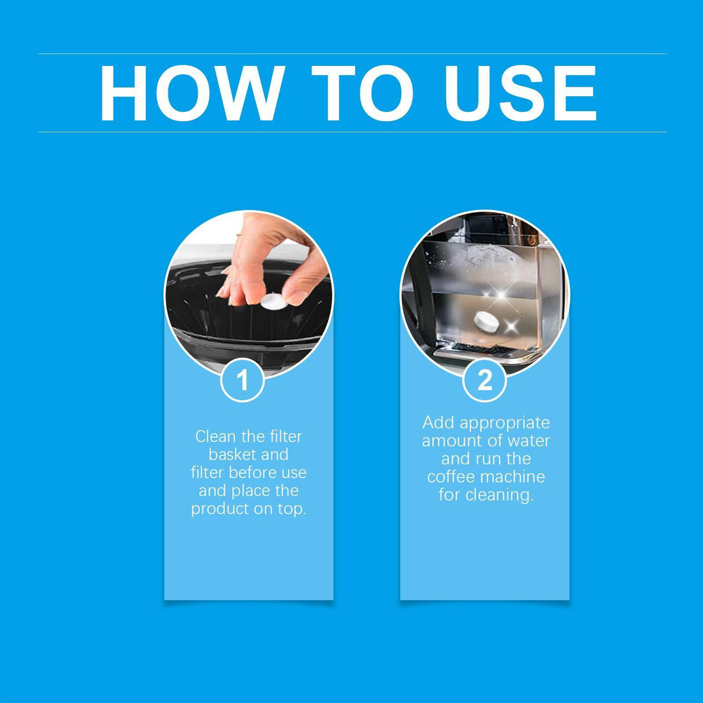 Jueyu Reinigungstabletten für Kaffeemaschinen – ab 14,90 €