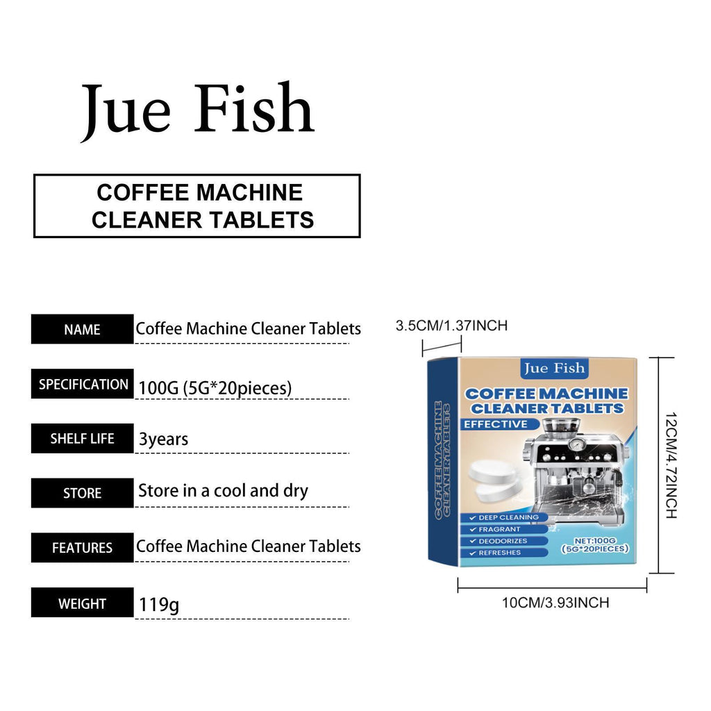 Jueyu Reinigungstabletten für Kaffeemaschinen – ab 14,90 €