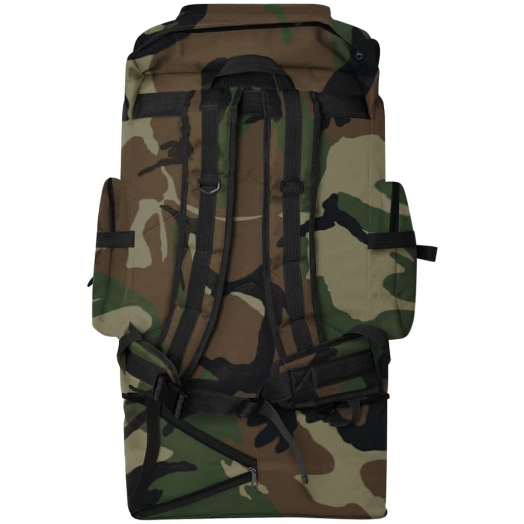 Army-Style Rucksack XXL 100 L – Camouflage-Muster