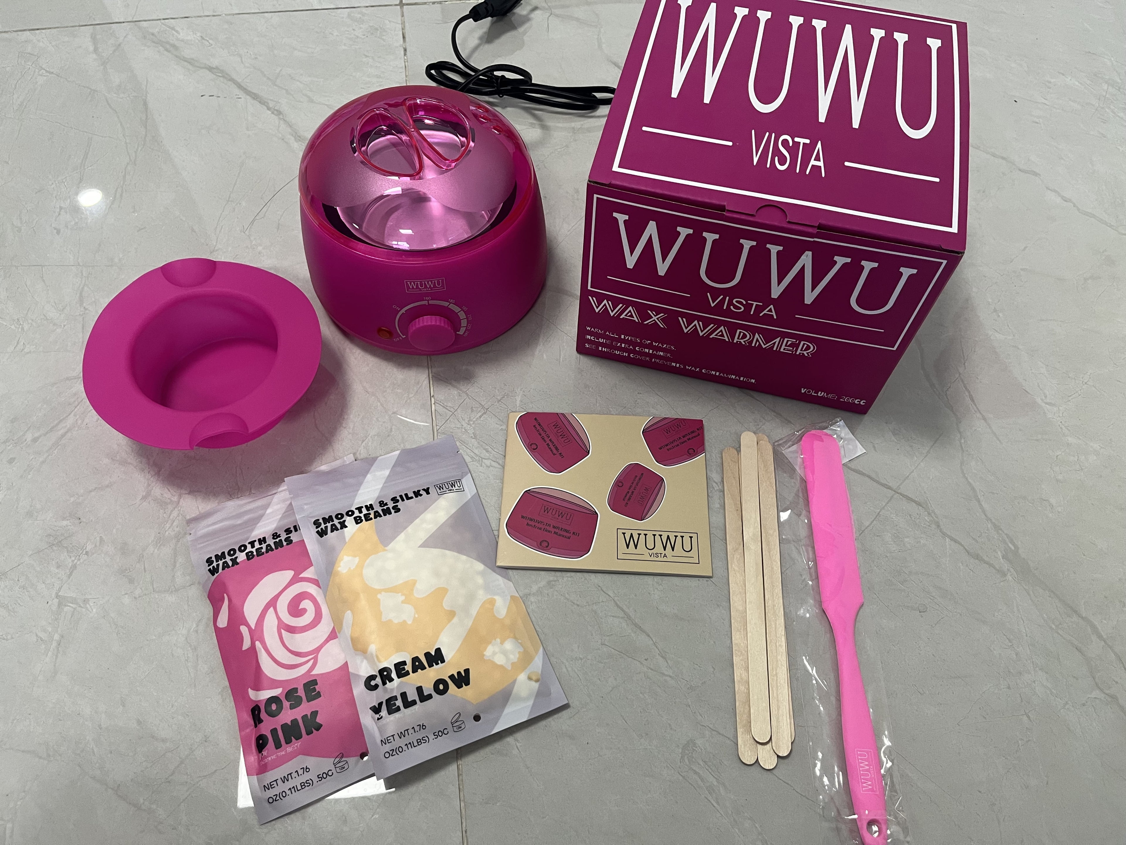 WUWUVISTA Waxing-Set (11 Teile)“
